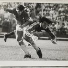 vintage Old Photograph Soccer Boca Jrs VSSAn Lorenzo Navarro montoy player  1988