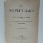 old engraving print extracted book of 1893 Le Bon Petit Diable un homme en blous