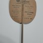old cardboard fan Argentina advertising from the 1940s