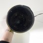 old artistic glass vase transformer lamp simile schneider yellow and black