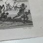 old engraving print 1836    Bataillia d&Acirc;&acute;Allia
