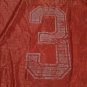 rare soccer jersey  REd and white - Argentina with 3  90 years