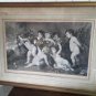 colored Lithograph Gemalt von P.P. Rubens Ios. Selb Lith. Seven putti
