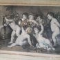 colored Lithograph Gemalt von P.P. Rubens Ios. Selb Lith. Seven putti