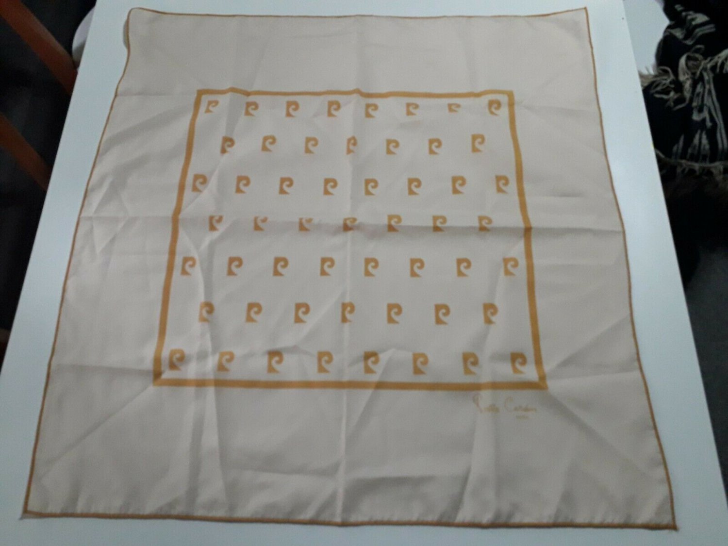 vintage authentic Handkerchief Pierre Cardin