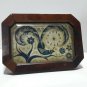 Art Deco , hand Painted table clock , Dont Work ,