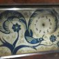 Art Deco , hand Painted table clock , Dont Work ,