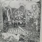 old engraving print 1918 Illustrations H. Vogeler Oscar wilde, Die Bedeute...