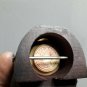 old carved wooden pin holder, shoe shape -Argentina
