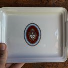 old  porcelain plate SIDE State Intelligence Secretariat  Rep. Argentina