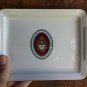 old  porcelain plate SIDE State Intelligence Secretariat  Rep. Argentina