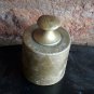 Vintage old  bronze weight 1 kilo  pesa bronce