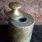 Vintage old  bronze weight 1 kilo  pesa bronce