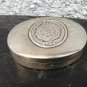 Vintage Pachuca HGO Sterling Silver Pill Box, Hecho en México Aztec calendar