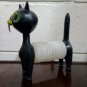 Old  Vintage  plastic squeaky  Cat Toy by Libuse Niklova