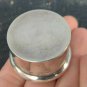 old pillbox, english silver miniature box  london 1910