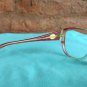 Vintage Frame Paolo Gucci glasses. Red and gold