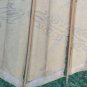Old Chinese paper umbrella Hand painted with details Check Stock