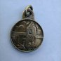 Antique bronze Saint Christopher medal -Carmel mission