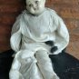 Old Pierrot clown Bebote baby Doll, composition head