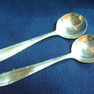 2 serving  spoon   Christofle Argentine silverplate