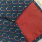 Gucci original blue silk tie made in Italy