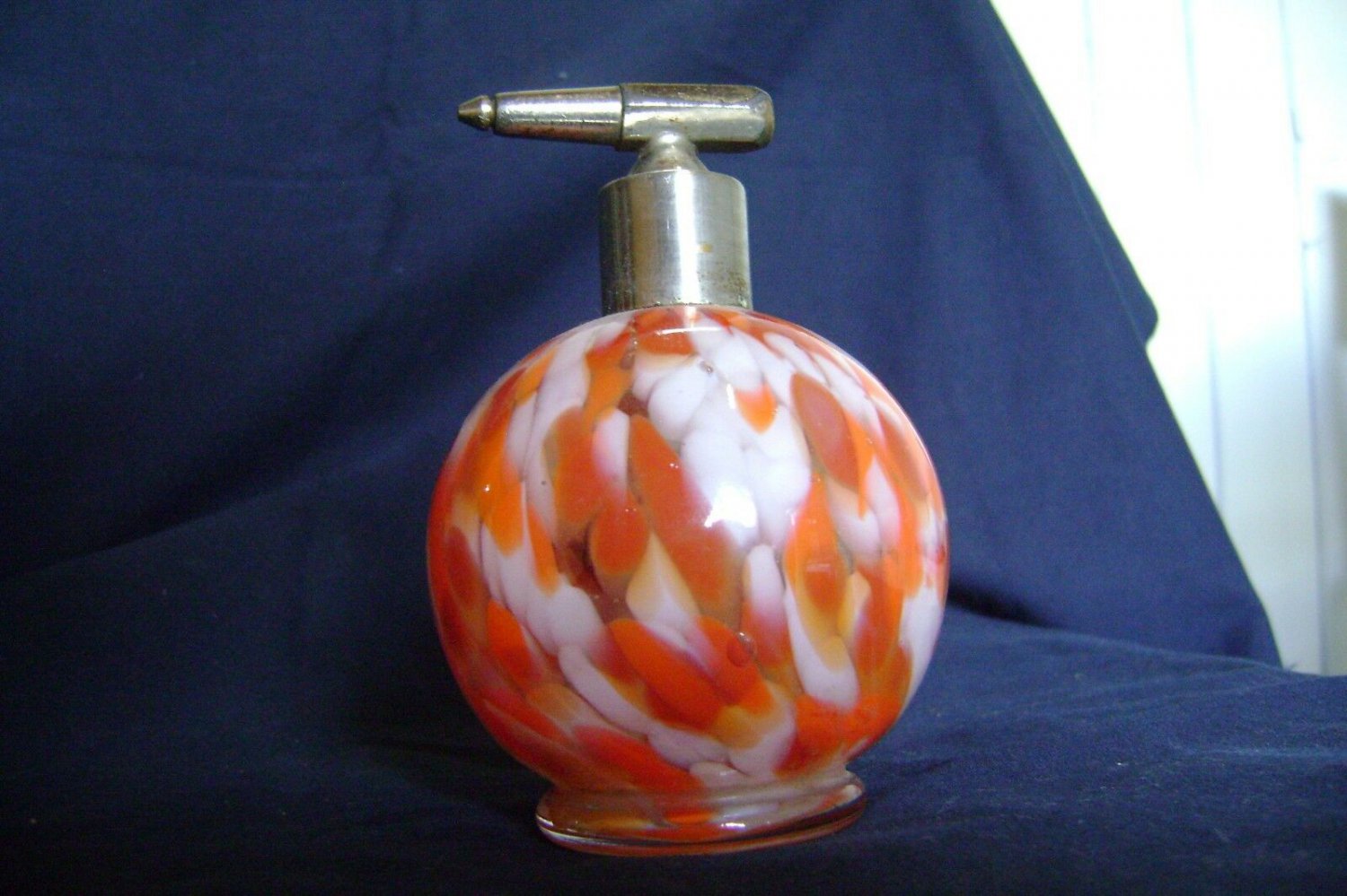 vintage old Perfume bottle art Glass