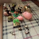 lot Vintage miniature plastic toys   Germany prosit neujahr
