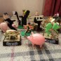 lot Vintage miniature plastic toys   Germany prosit neujahr