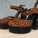 Sarkany Argentina ,vintage old women's shoes with heels, synthetic skin