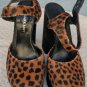 Sarkany Argentina ,vintage old women's shoes with heels, synthetic skin
