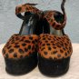 Sarkany Argentina ,vintage old women's shoes with heels, synthetic skin