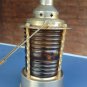 vintage  Rare Antique lamp-shaped bottle Swiss musical .does.not work