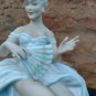 figure lady German Porcelain Schaubach Kunst break feet