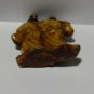vintage Old Bakelite figure two geishas, Japanese Consult Stock