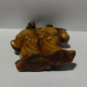 vintage Old Bakelite figure two geishas, Japanese Consult Stock