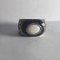 original Golden ring with black enamel fine fantasy  Esposito brand