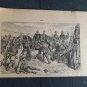 old Engraving Print Kaiser Wilhelm Battle Koniggratz extracted book 1895