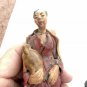 old pair terracote figure Statue  signed G. Bonaccorso with details Italy