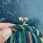 Vintage old  SMALL VINTAGE HANDHELD BLACK BAG