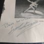 Old magazine photograph signed by leo Visser skate artist