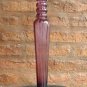 old  artistic glass base, violet color ideal to make a lamp