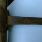 old Tool for making holes, iron train, Ferrocarril Central Argentino