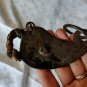 Old Iron Solid Handcrafted Unique Shape  Horse brakes signed M.M.Arias argentina