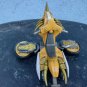 Old Yellow Power Ranger Motorcycle dino hunter Check Stock
