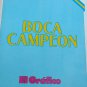 Maradona,magazine El grafico collection Boca Jrs Champion firts cup Diego