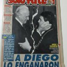 old magazine Solofutbol  A Diego ( Maradona)  lo engañaron N473 1994