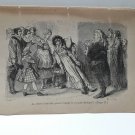 old engraving print extracted book 1893 Le Bon Petit Diable la chose sést-elle p