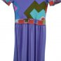 Italian designer Emilio Pucci vintage dress, in shades of purple 60s free shippi