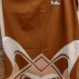 PIERRE CARDIN Vintage skirt signed in shades of brown. FREE SHIPPING